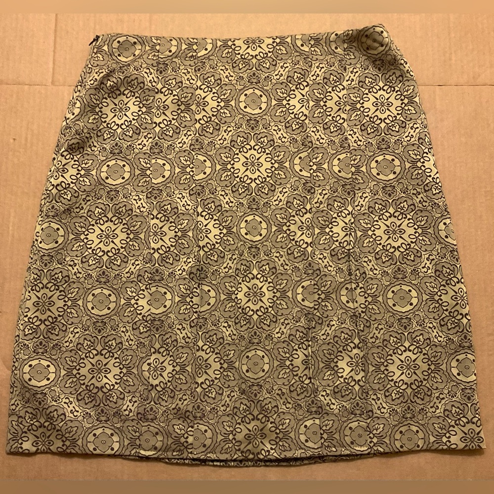 Oscar De La Renta Gold Skirt Size 14